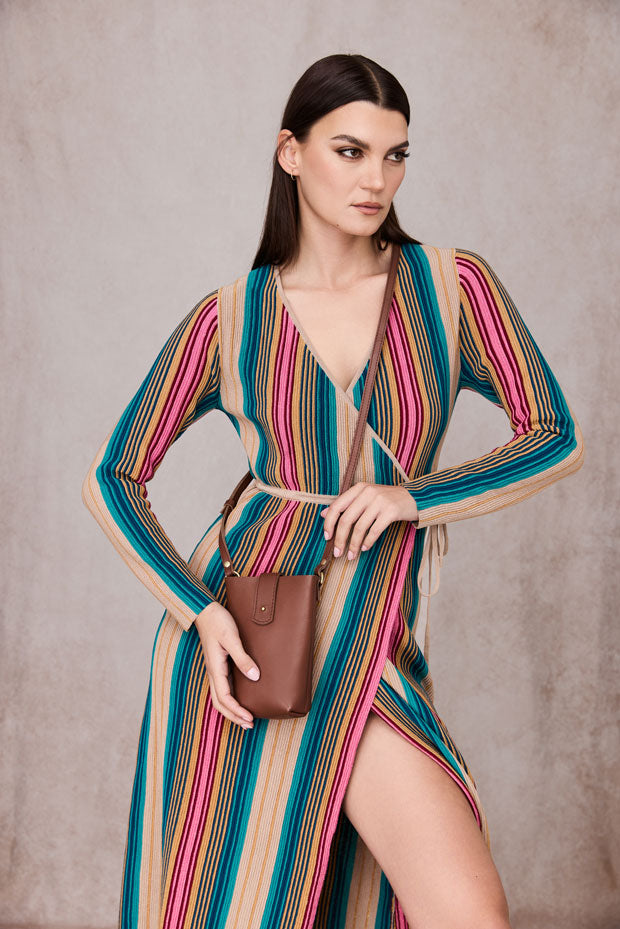 BROWN Poppit 2 Ways Pouch