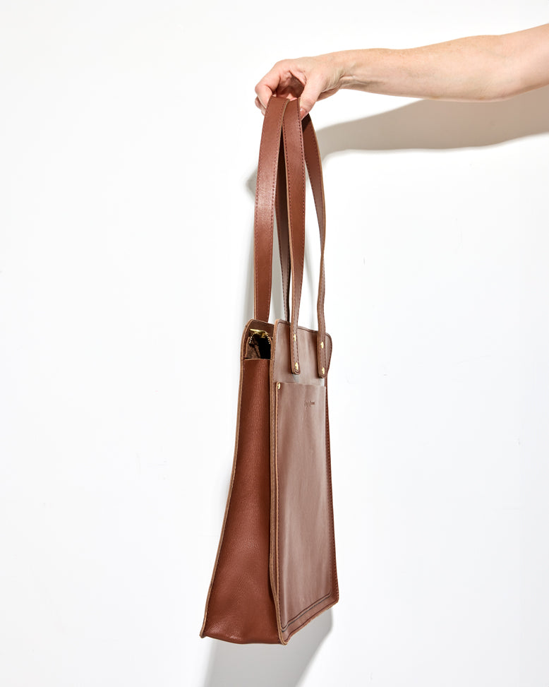 BROWN Let me Work It Tote