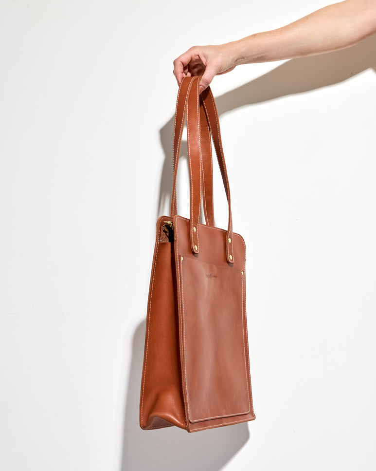 TAN Let me Work It Tote