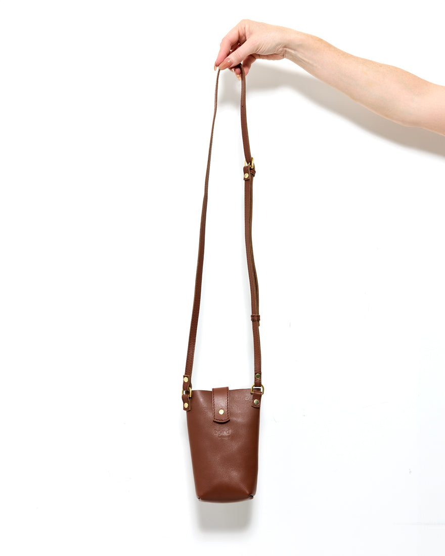 BROWN Poppit 2 Ways Pouch