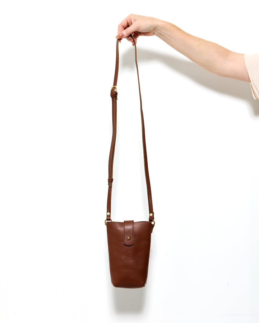 BROWN Poppit 2 Ways Pouch