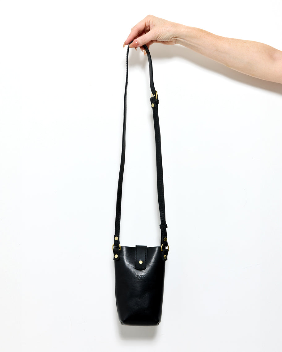BLACK Poppit 2 Ways Pouch