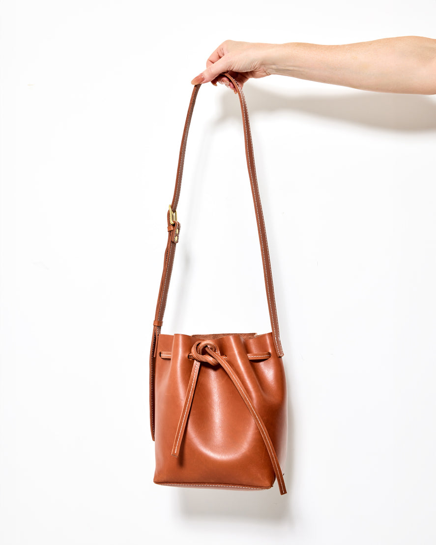 TAN Byrd Bucket List Bag