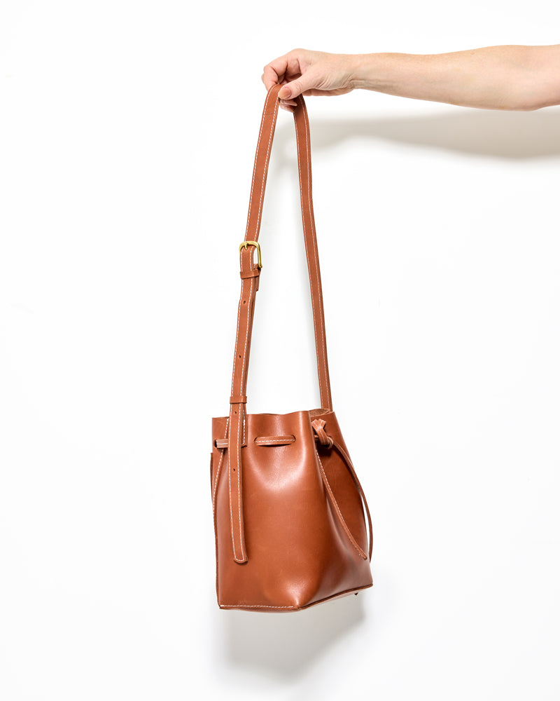 TAN Byrd Bucket List Bag